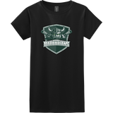 Biggby Barbarians Softstyle Ladies T-Shirt