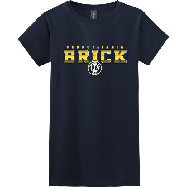 PA Brick Softstyle Ladies' T-Shirt