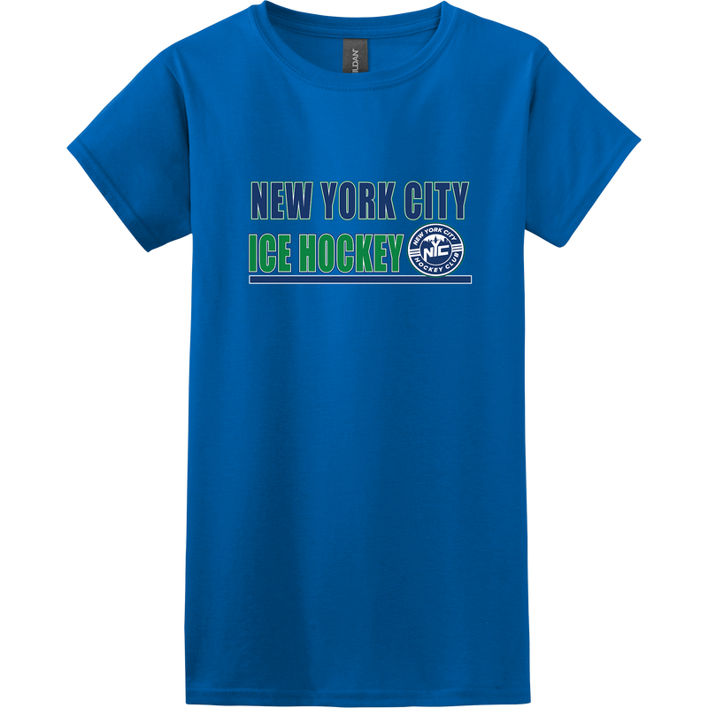 NYC Hockey Club Softstyle Ladies T-Shirt