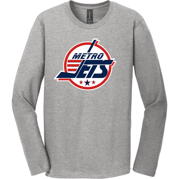 Metro Jets Softstyle Long Sleeve T-Shirt