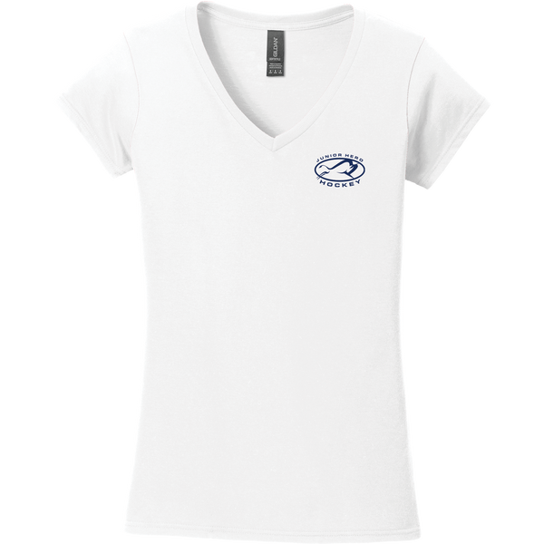 Jr. Herd Softstyle Ladies Fit V-Neck T-Shirt