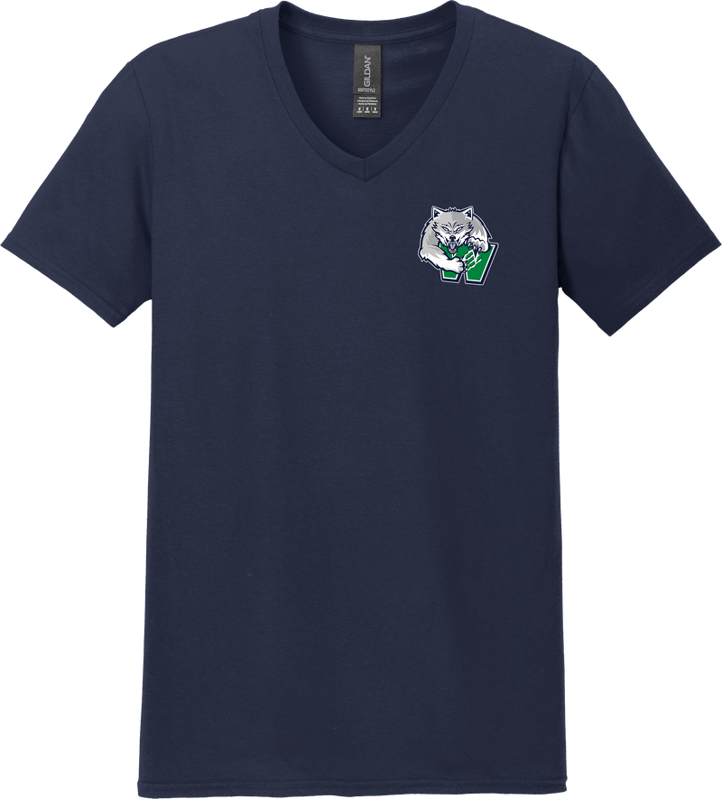 Woodbridge Wolfpack Softstyle V-Neck T-Shirt