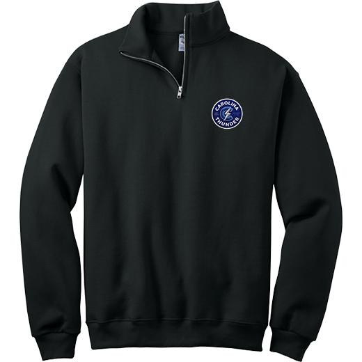 Carolina Thunder NuBlend 1/4-Zip Cadet Collar Sweatshirt