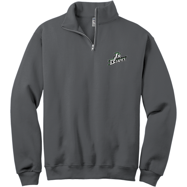 Junior Blades NuBlend 1/4-Zip Cadet Collar Sweatshirt