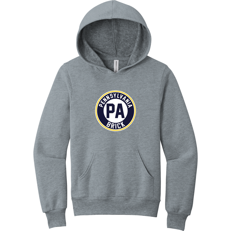 PA Brick Youth Sponge Fleece Pullover Hoodie