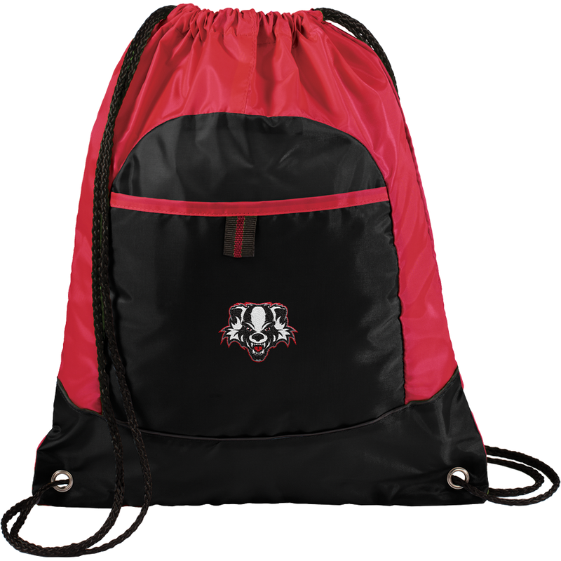Scary Badgers Pocket Cinch Pack