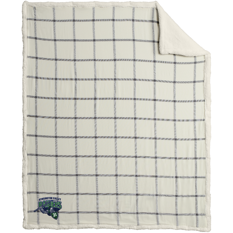Kensington Valley Raiders Flannel Sherpa Blanket