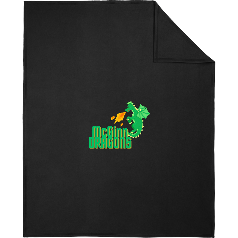 McGinn Elementary 'Dragon' Core Fleece Blanket