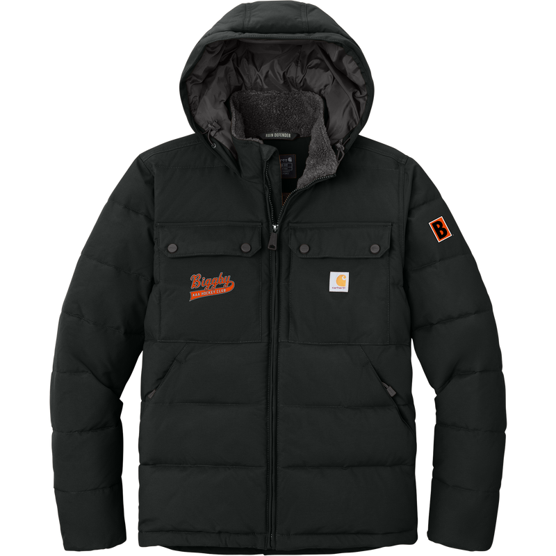 Biggby Coffee AAA Carhartt Montana Insulated Hooded Jacket