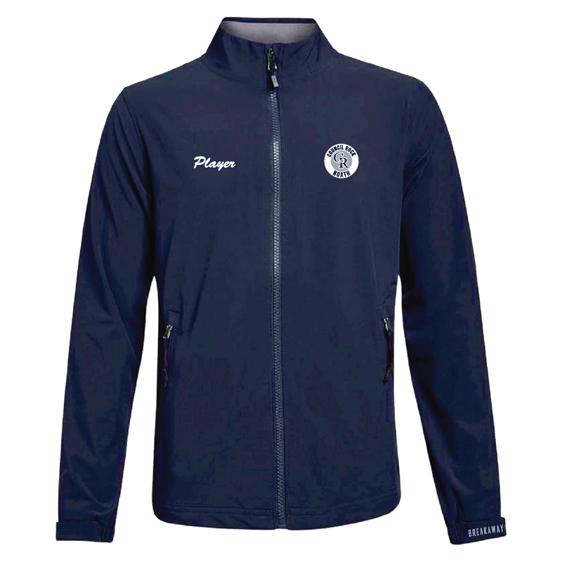 Adult Breakaway Lightweight Warm Up Jacket (Council Rock North)