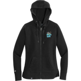 Atlantic City Seals New Era Ladies French Terry Full-Zip Hoodie
