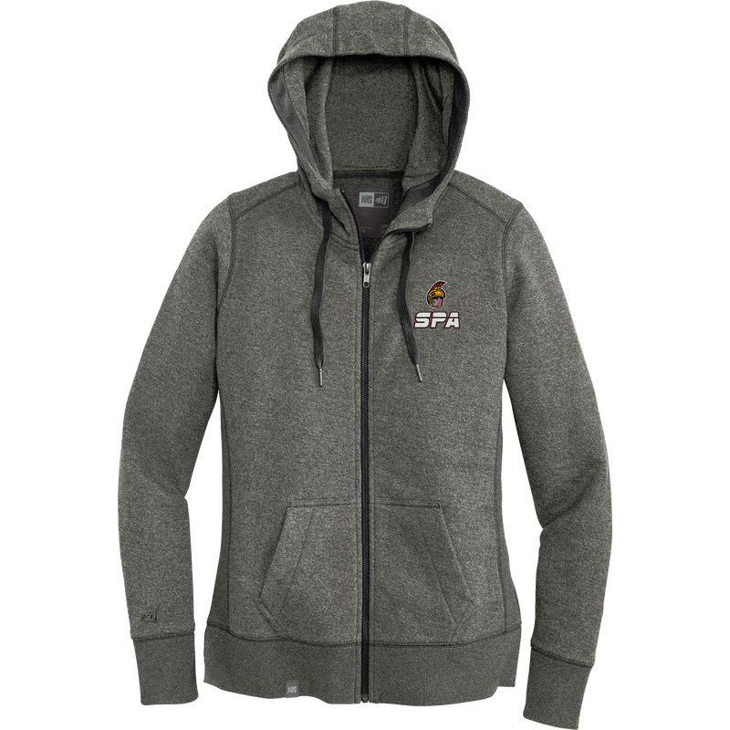 Seacoast Spartans (SPA) New Era Ladies French Terry Full-Zip Hoodie