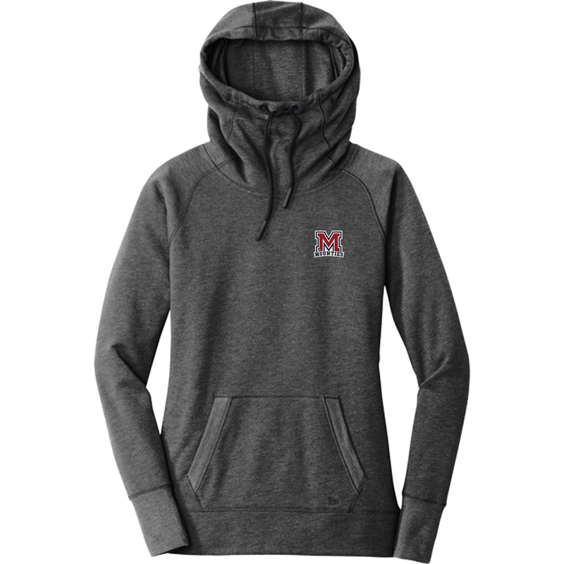 Jr. Mounties New Era Ladies Tri-Blend Fleece Pullover Hoodie