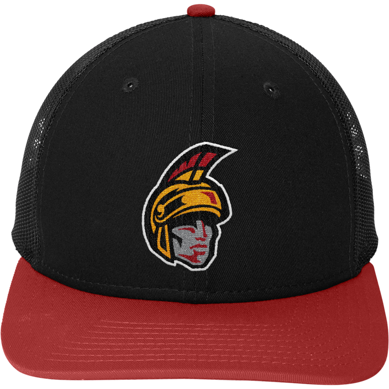 Seacoast Spartans (SPA) New Era Snapback Low Profile Trucker Cap