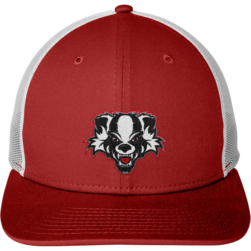 Scary Badgers New Era Snapback Low Profile Trucker Cap