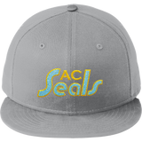 Atlantic City Seals New Era Flat Bill Snapback Cap