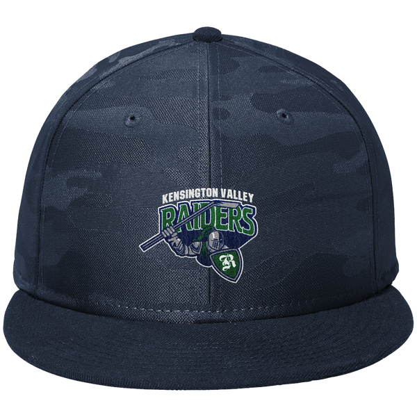 Kensington Valley Raiders New Era Camo Flat Bill Snapback Cap