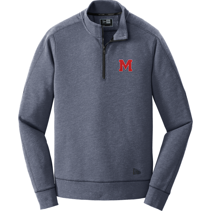 Mount St. Charles New Era Tri-Blend Fleece 1/4-Zip Pullover
