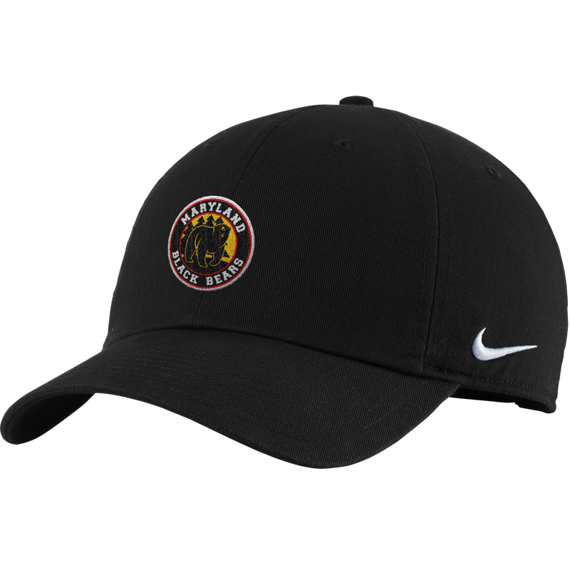 Maryland Black Bears Nike Heritage Cotton Twill Cap