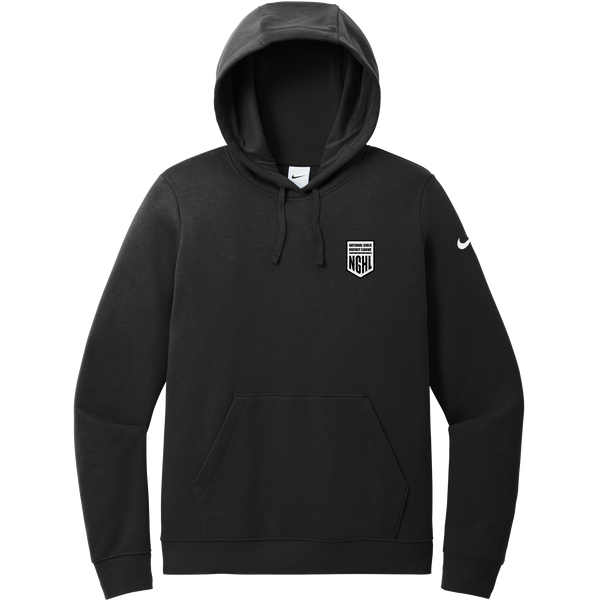 NGHL Nike Women's Club Fleece Sleeve Swoosh Pullover Hoodie