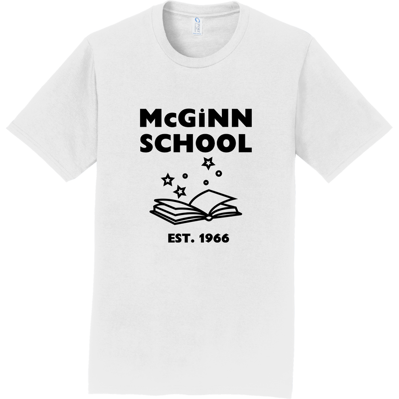 McGinn Elementary Adult 'Book' Fan Favorite Tee