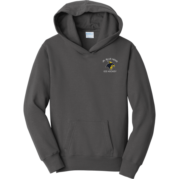 Delaware Jr. Blue Hens Youth Fan Favorite Fleece Pullover Hooded Sweatshirt