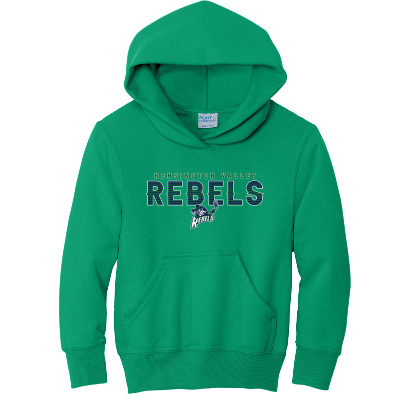 Kensington Valley Rebels Youth Core Fleece Pullover Hooded Sweatshirt