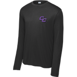 Curry College (Bleed Purple CC) Youth Long Sleeve PosiCharge Competitor Tee