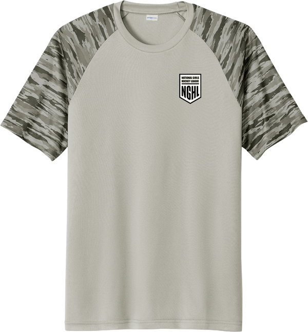 NGHL Drift Camo Colorblock Tee