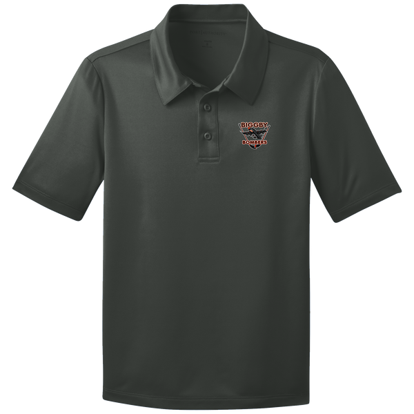 Biggby Bombers Youth Silk Touch Performance Polo